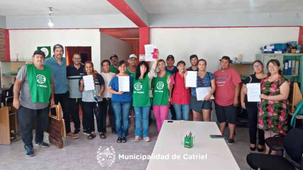 Catriel: Acuerdos y nuevos aumentos para empleados municipales